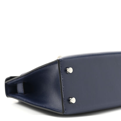Hermes Box Mini Kelly Sellier 20 Bleu Saphir 10 of 12