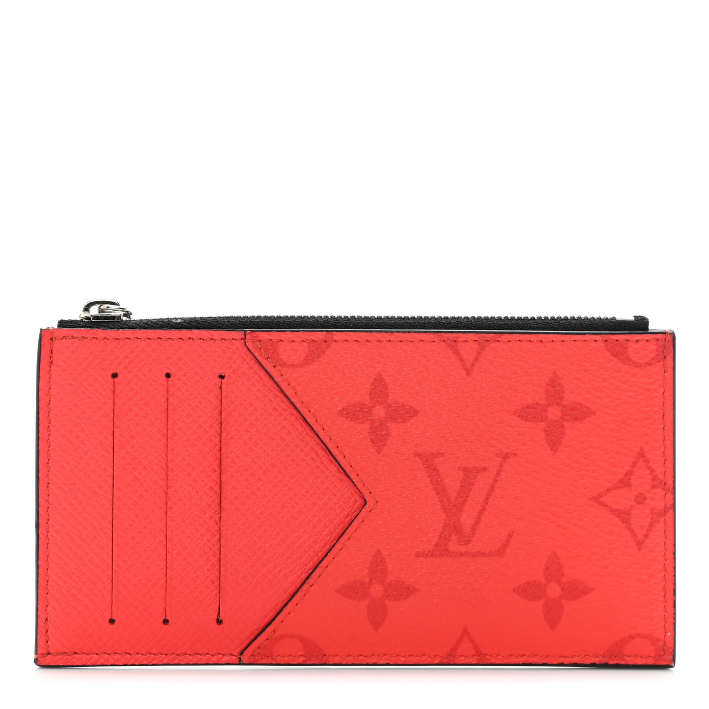 Taigarama Coin Card Holder Fire Red
