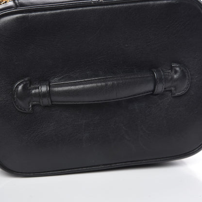 Chanel Lambskin Vanity Cosmetic Case Black 12 of 13