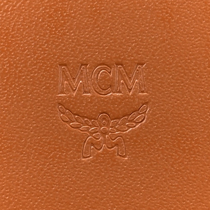 MCM Visetos Large Patricia Wallet On Chain Cognac 6 of 14