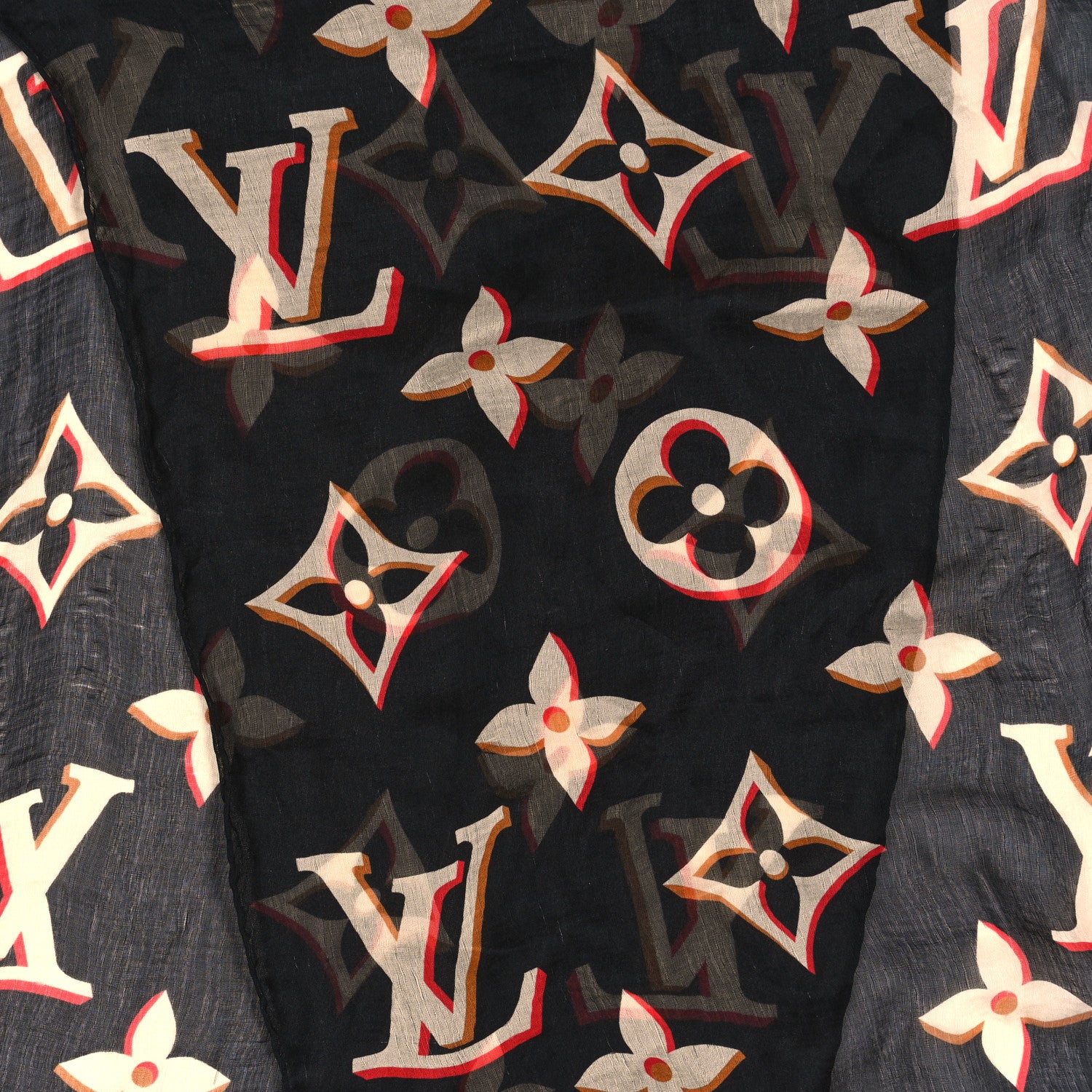 Louis Vuitton Giant Monogram Overgram LV Envy Bandeau Black 4 of 4