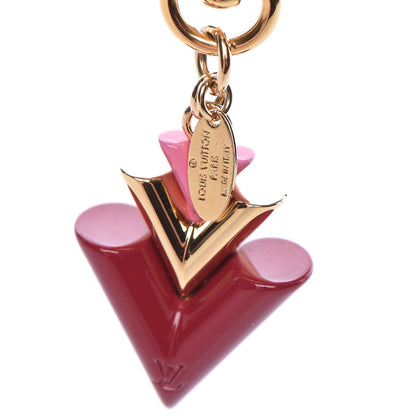 Louis Vuitton Jingle V Bag Charm Key Holder Pink 3 of 5
