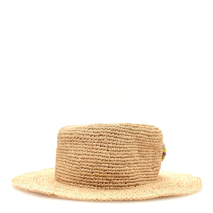 Gucci Straw Gucci Patch Hat XS 3 of 7