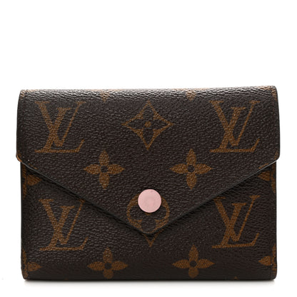 Louis Vuitton Monogram Victorine Wallet Rose Ballerine 1 of 8