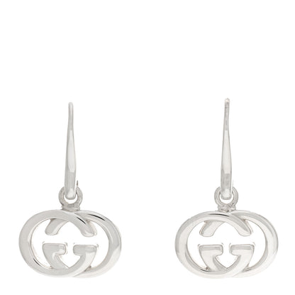 Gucci Sterling Silver Britt Drop Earrings 1 of 4