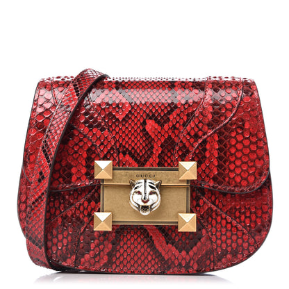 Gucci Elaphe Radiata Small Osiride Shoulder Bag Hibiscus Red 1 of 10