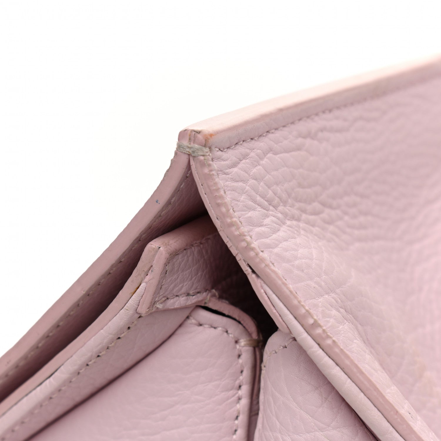 Balenciaga Grained Calfskin M Tube Round Tote Rose Poudre 16 of 18