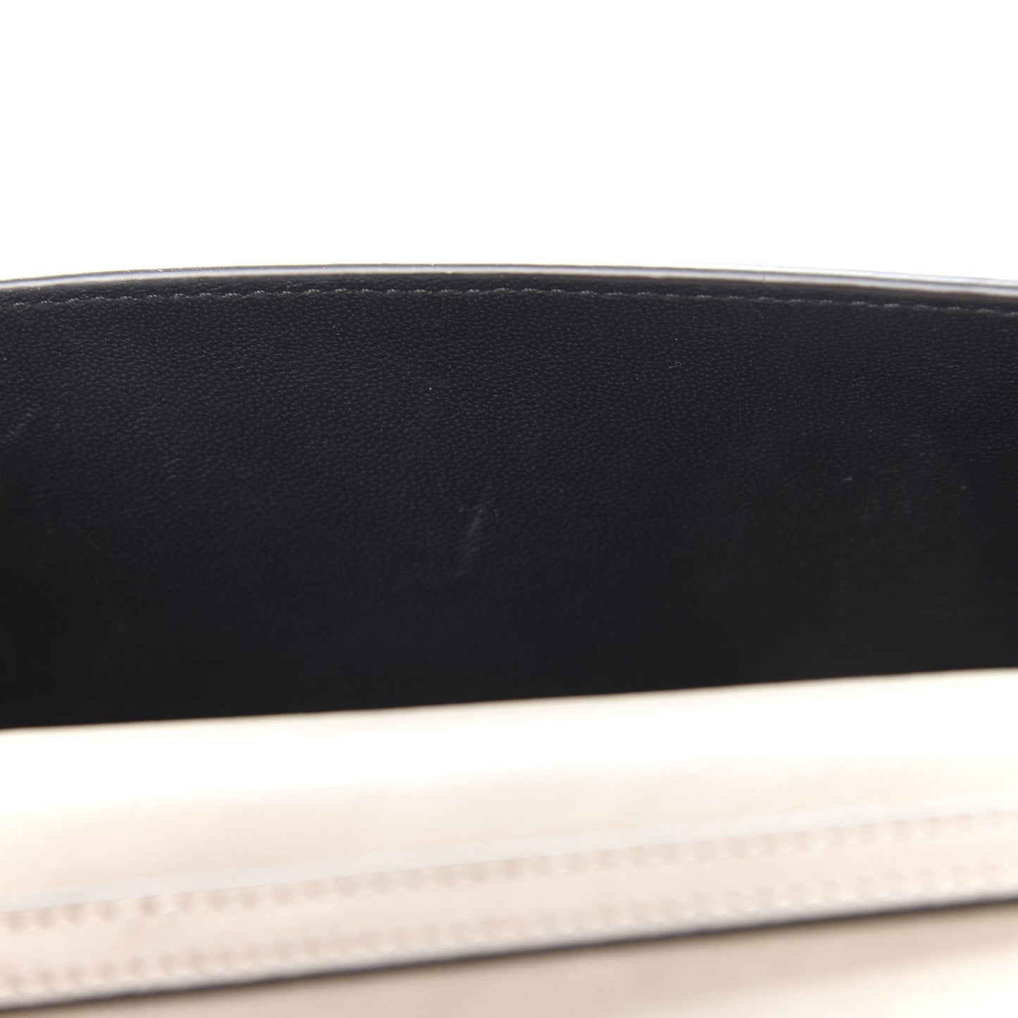 Calfskin Small Nile Bracelet Minaudiere Bag Motty Grey