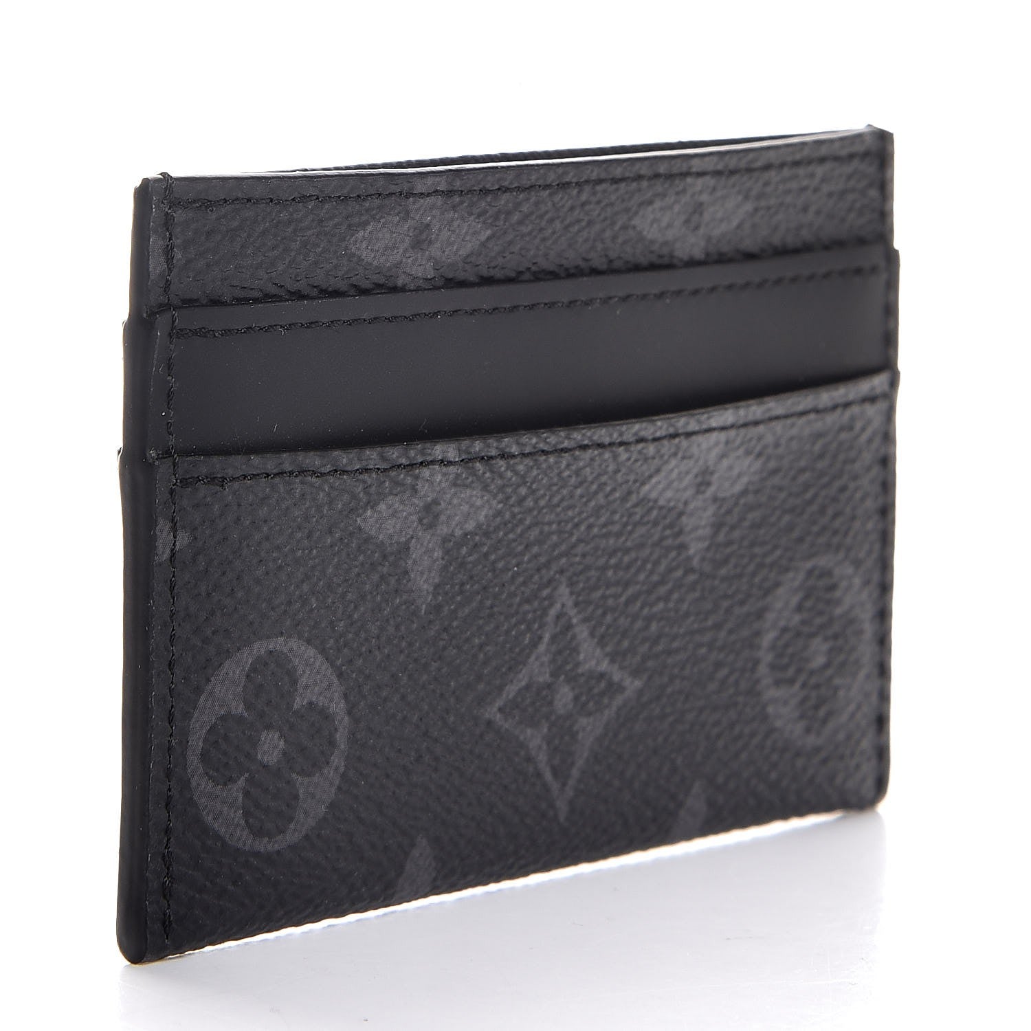 Louis Vuitton Monogram Eclipse Porte-Cartes Double Card Holder 3 of 7