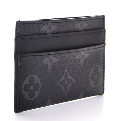 Louis Vuitton Monogram Eclipse Porte-Cartes Double Card Holder 3 of 7