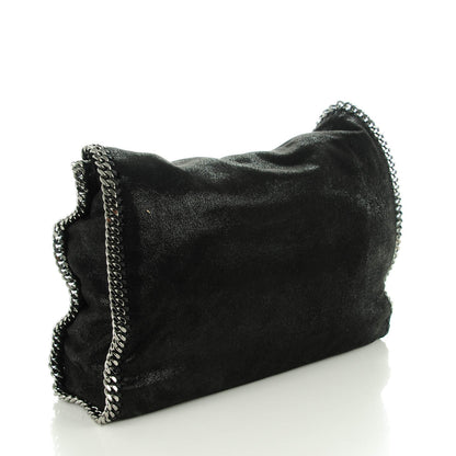 Stella McCartney Shaggy Deer Big Falabella Tote Black 3 of 9
