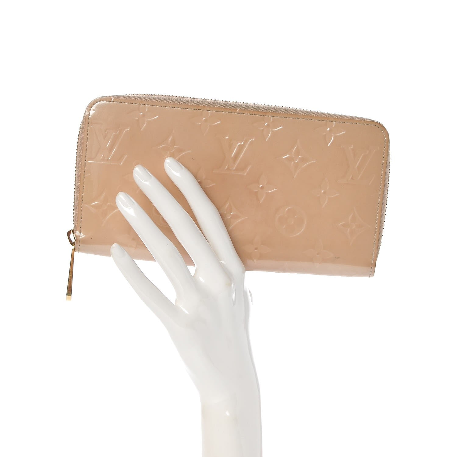 Louis Vuitton Vernis Zippy Wallet Noisette 2 of 10