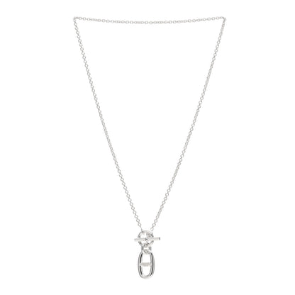Hermes Sterling Silver Amulette Chaine d'Ancre Necklace 2 of 4