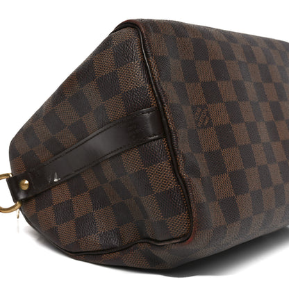 Louis Vuitton Damier Ebene Speedy Bandouliere 25 9 of 10