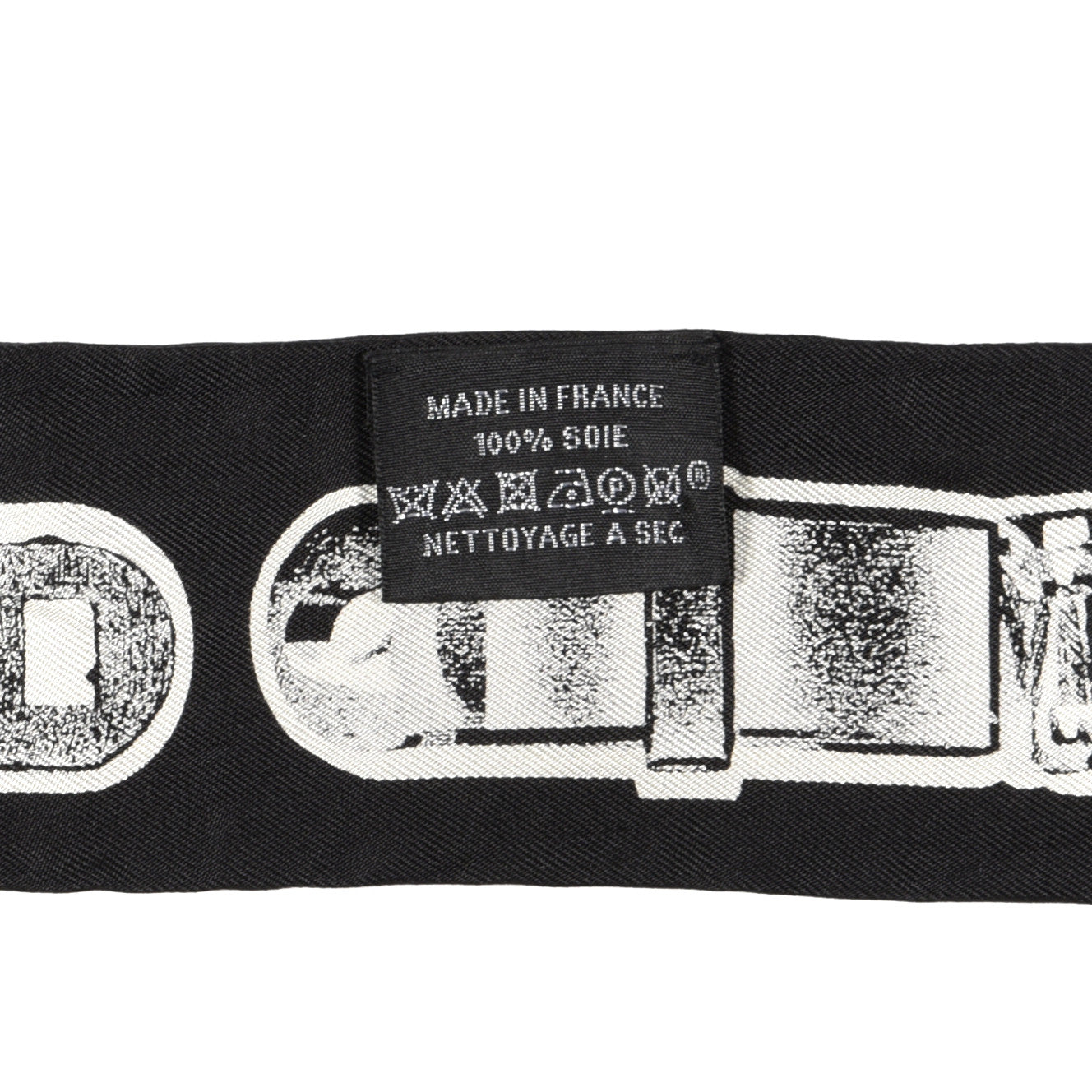 Silk Le Tresor De Medor Twilly Black White