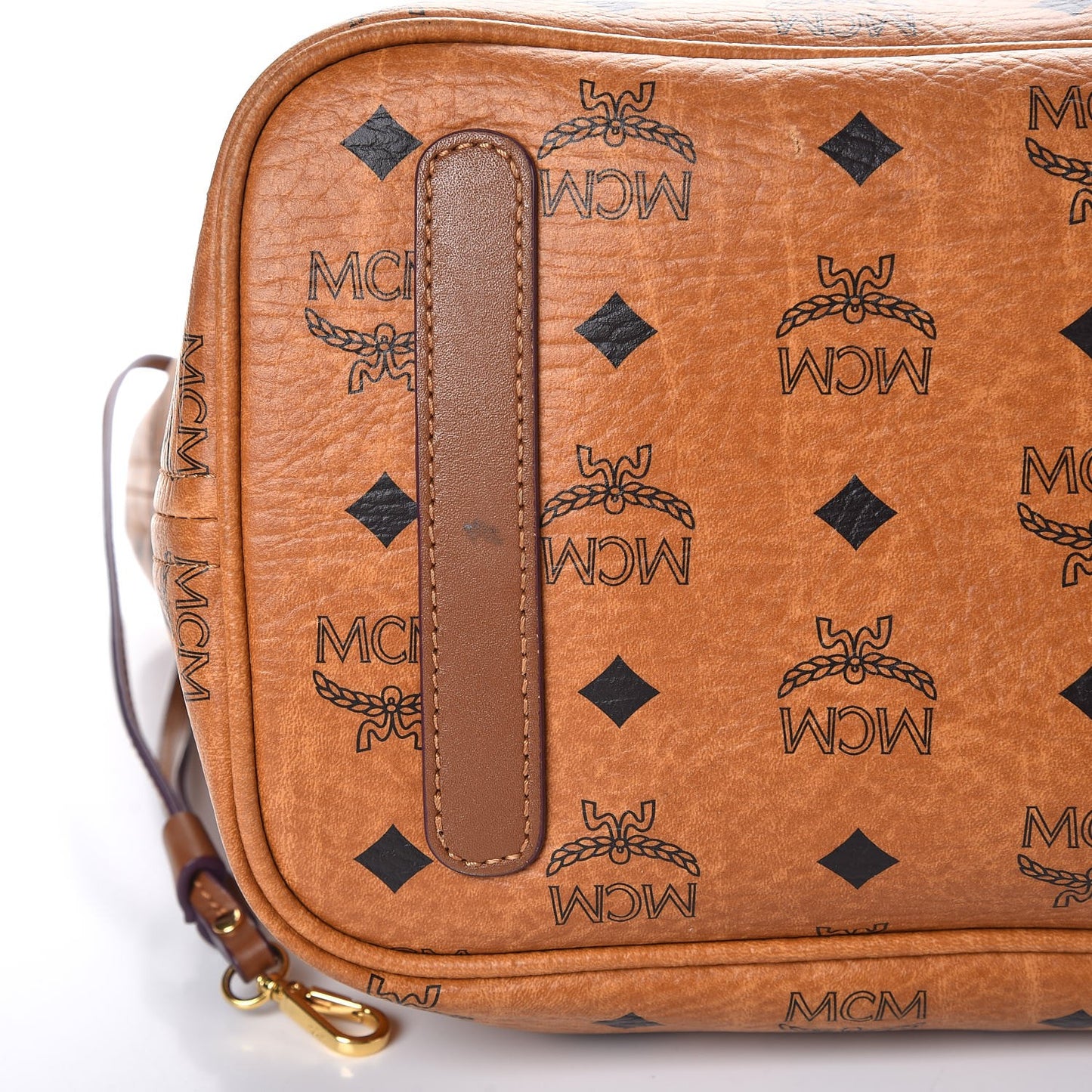 Visetos Medium Liz Reversible Shopper Tote Cognac