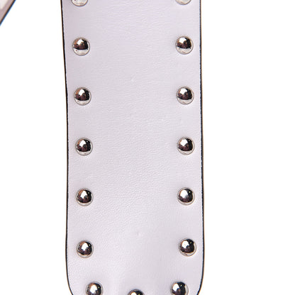 Valentino Garavani Lambskin Free Rockstud Spike Shoulder Strap Optic White 5 of 5