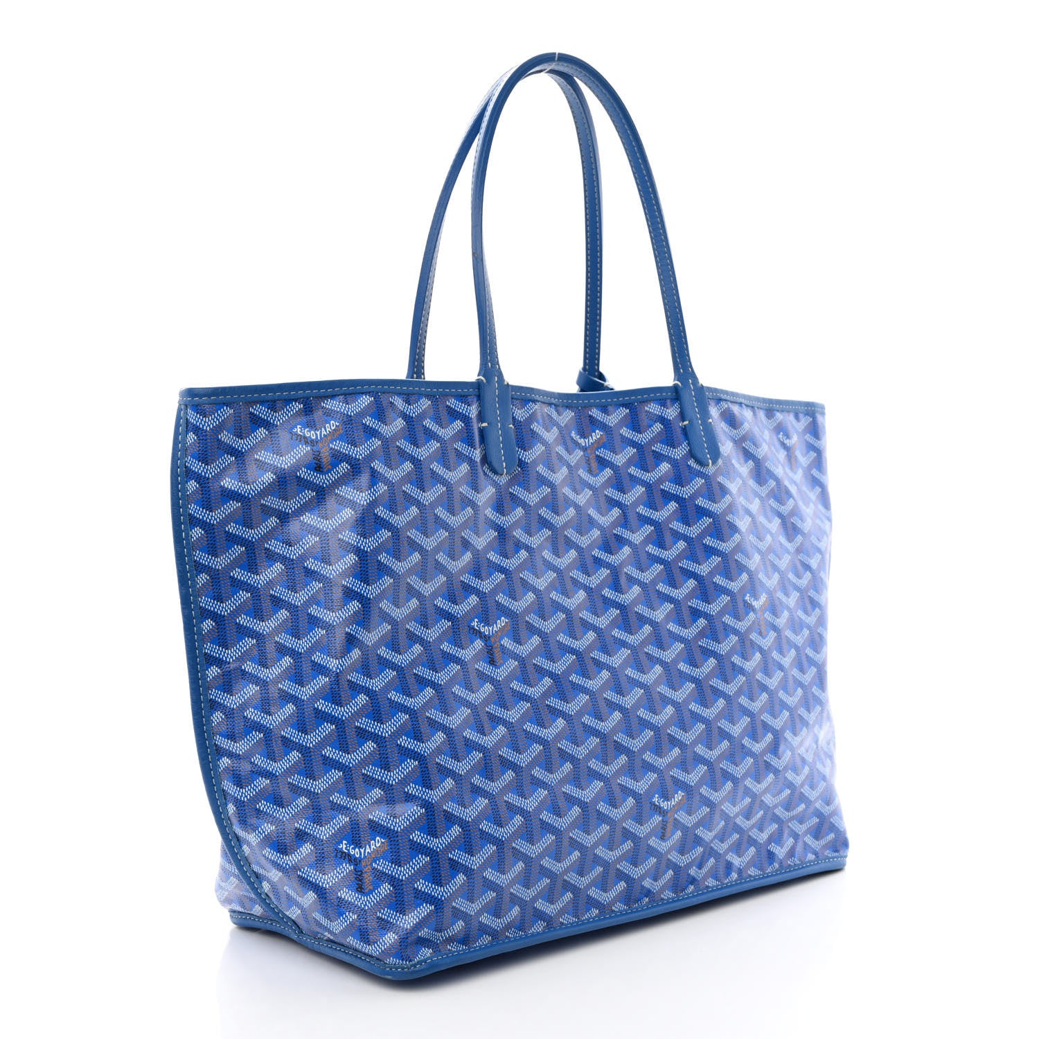 Goyard Goyardine Reversible Anjou PM Sky Blue 4 of 24