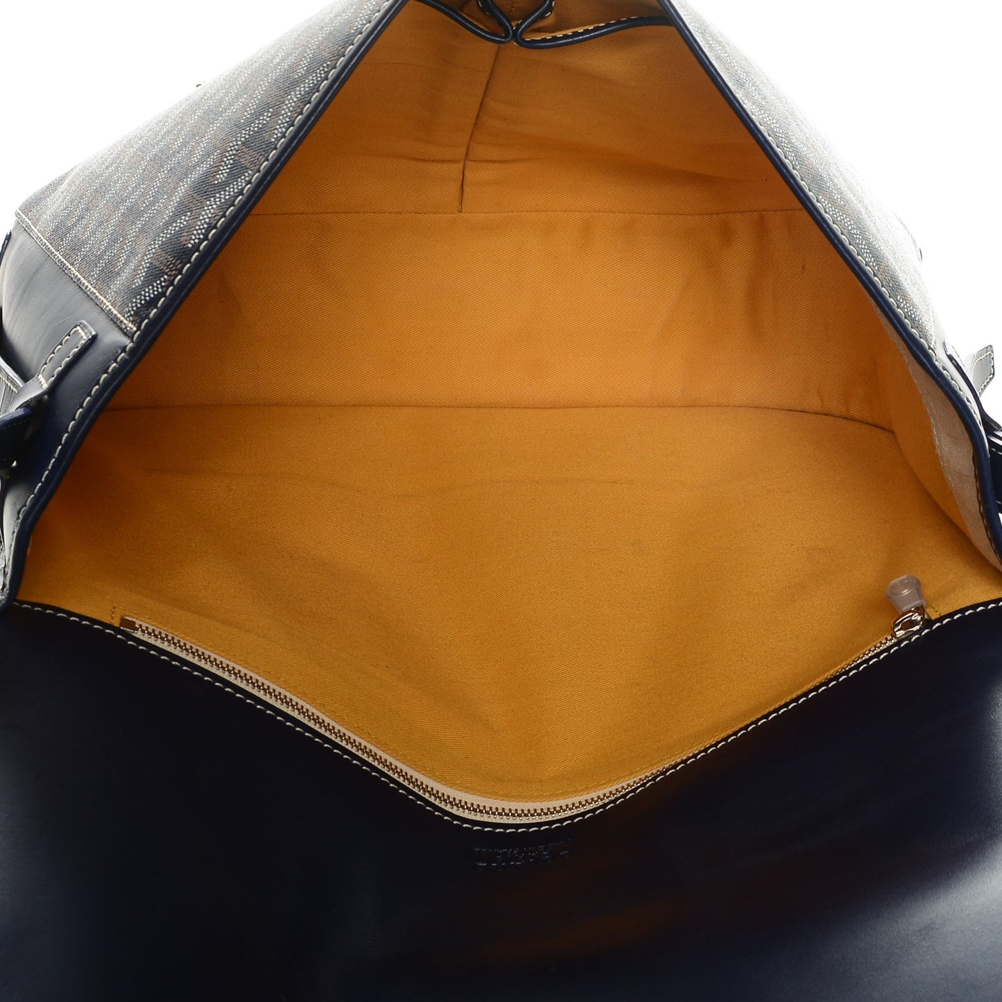 Goyardine Belvedere GM Messenger Bag Navy