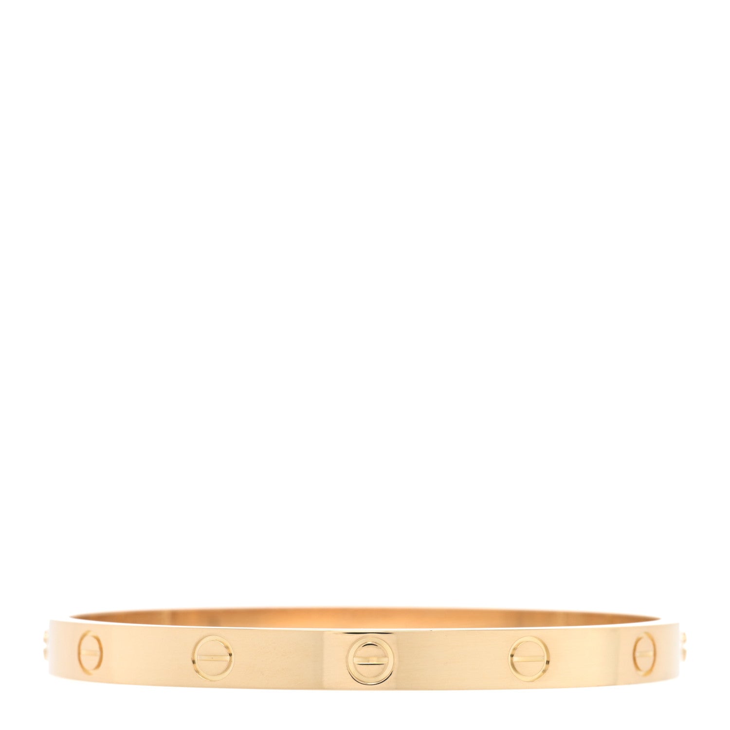 Cartier 18K Yellow Gold LOVE Bracelet 18 2 of 7