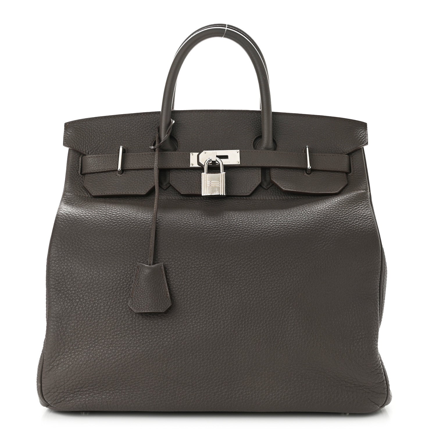 Hermes Togo HAC Birkin 40 Etain 1 of 11