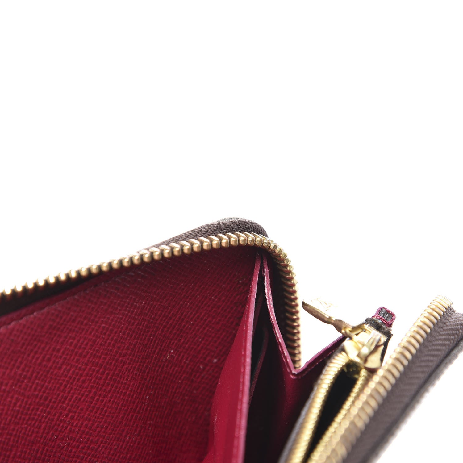 Louis Vuitton Monogram Clemence Wallet Fuchsia 6 of 7