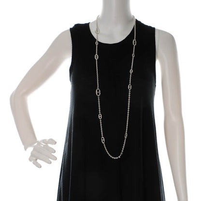Hermes Sterling Silver Farandole Necklace 120 2 of 5
