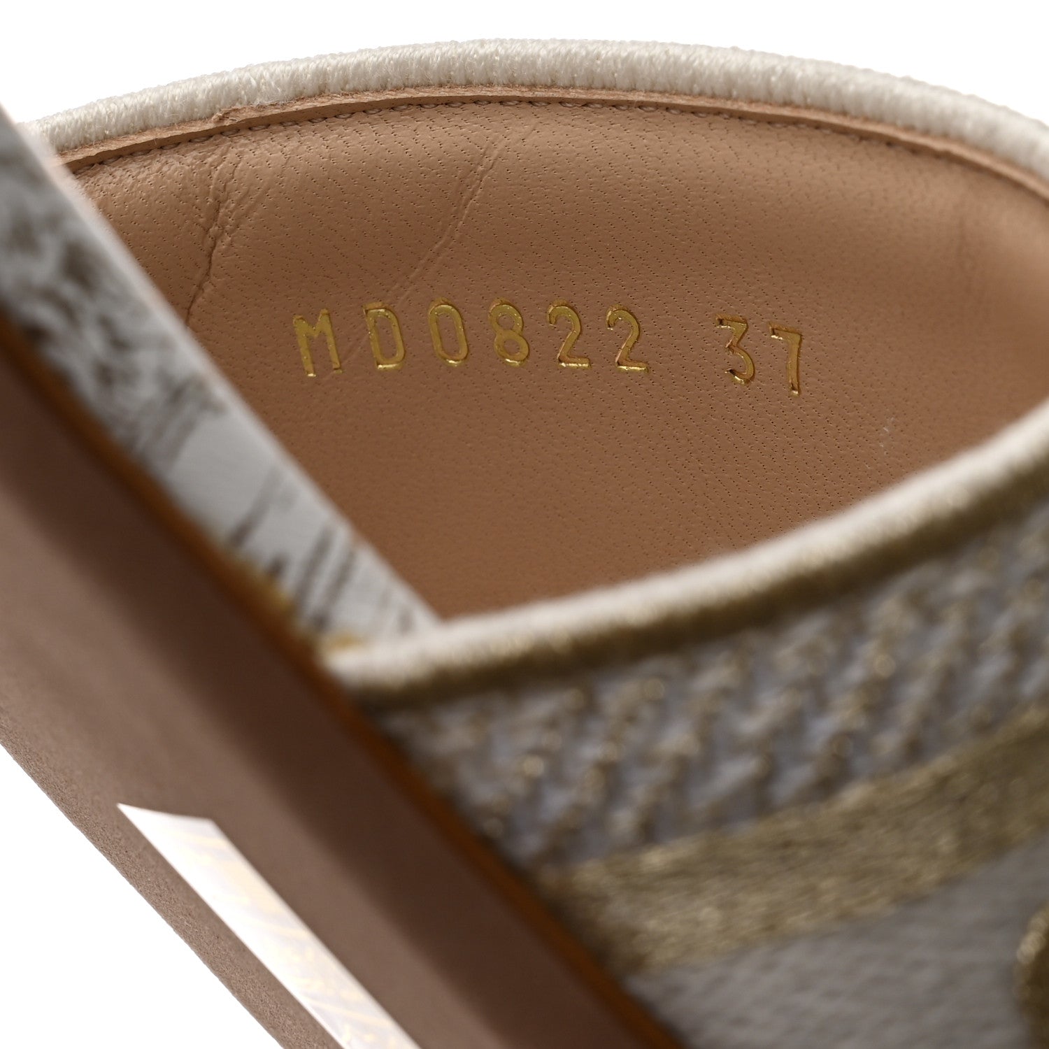 Christian Dior Canvas Lurex Jardin d'Hiver Embroidered Dway Flat Slide Sandals 37 White Palladium 6 of 9