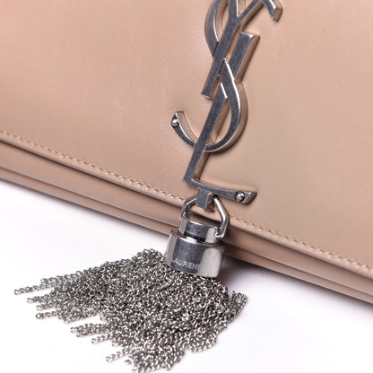 Saint Laurent Lambskin Monogram Tassel Kate 99 Gold Sand 10 of 11