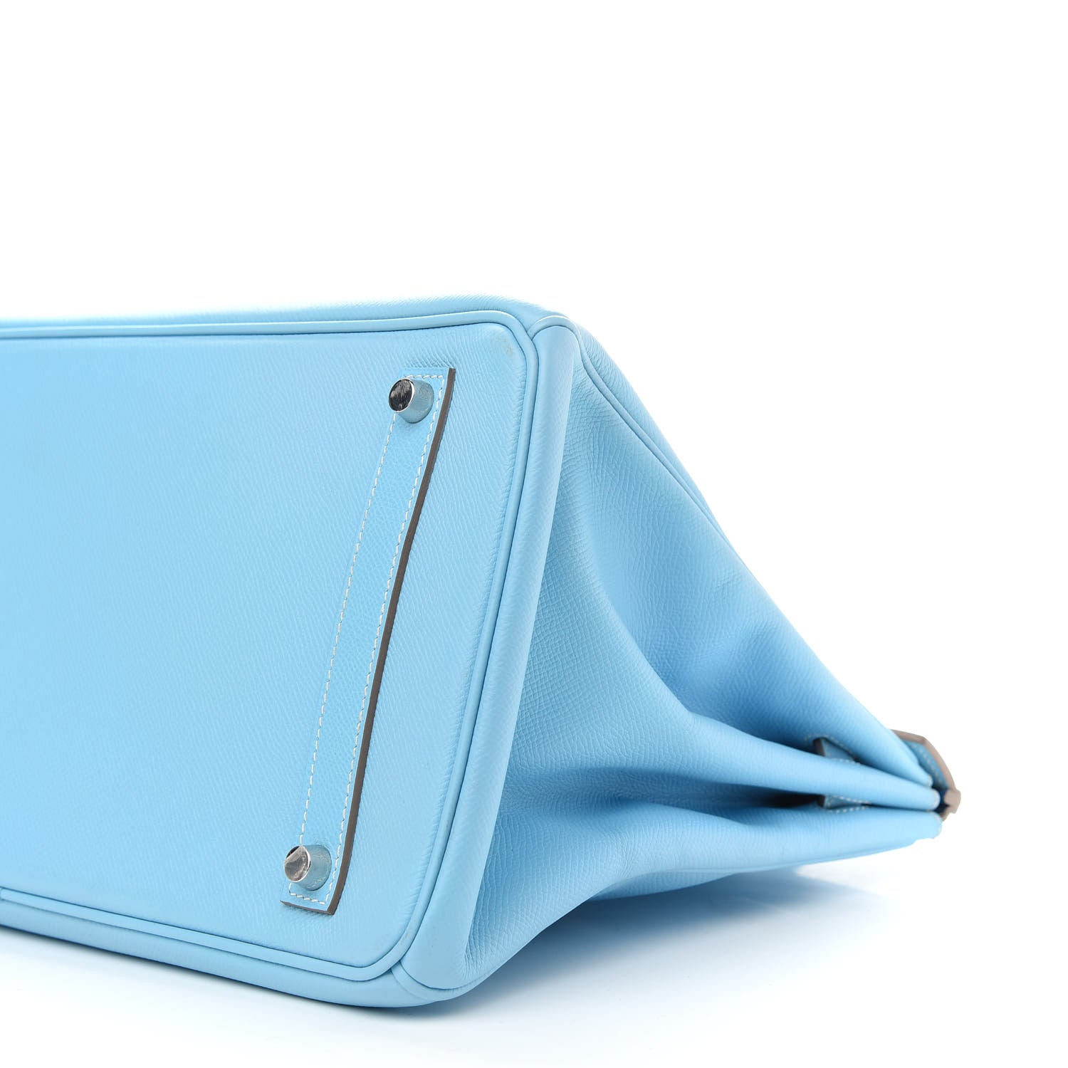 Hermes Epsom Candy Birkin 35 Celeste Mykonos 10 of 12