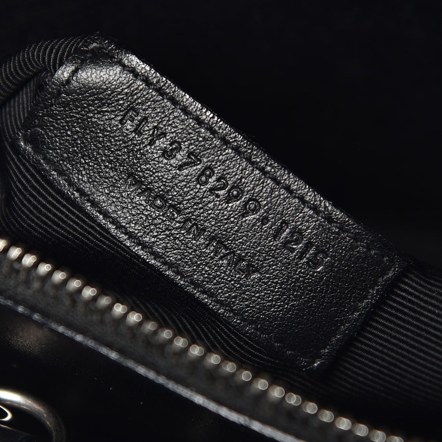 Grained Calfskin Small Sac De Jour Black