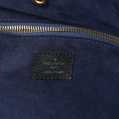 Louis Vuitton Empreinte Monogram Giant Neverfull MM Black 6 of 9