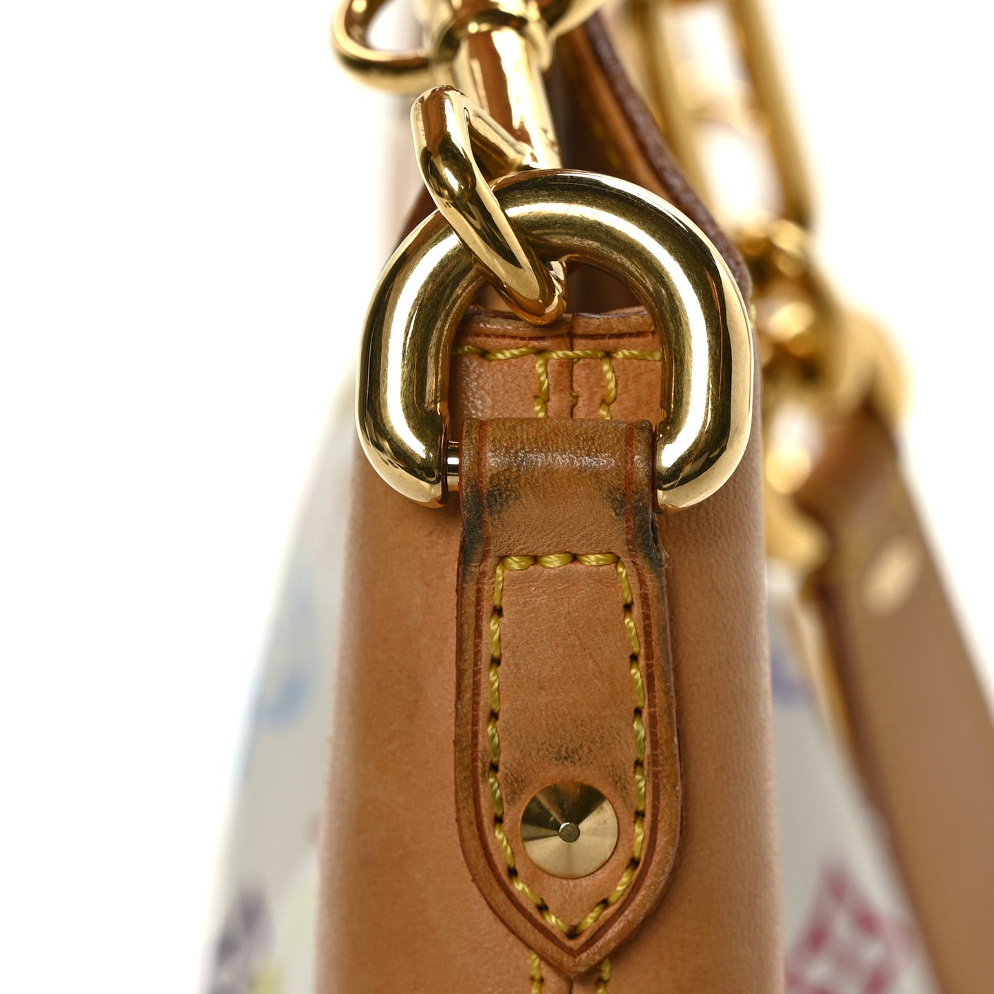 Monogram Multicolor Judy MM White