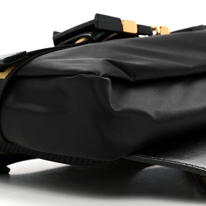 Versace Nylon Greca Buckle Sling Bag Black 8 of 9