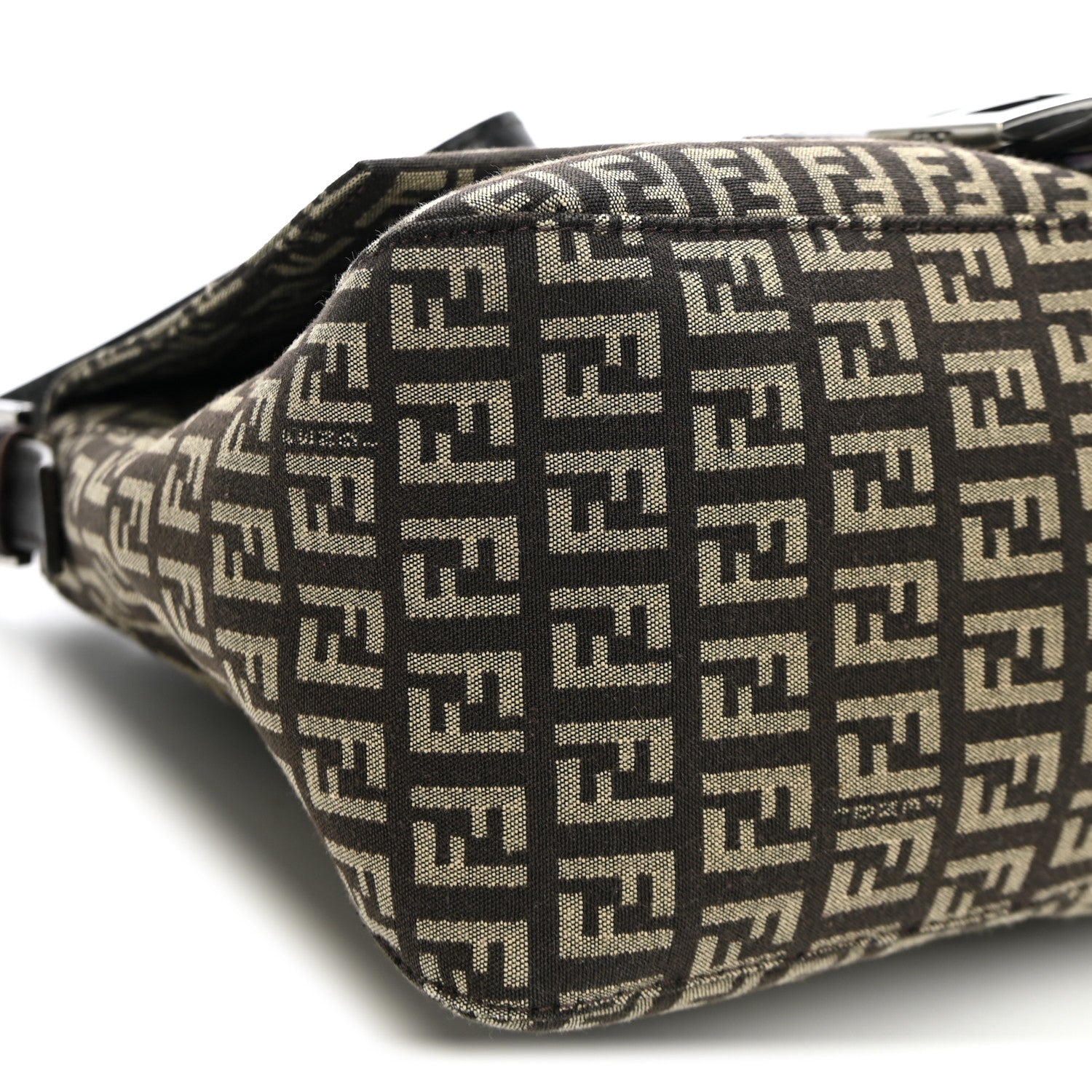Fendi Zucchino Mama Baguette Brown 8 of 10