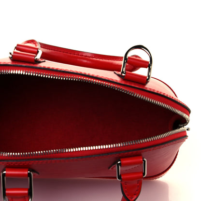 Louis Vuitton Epi Alma BB Coquelicot 5 of 12