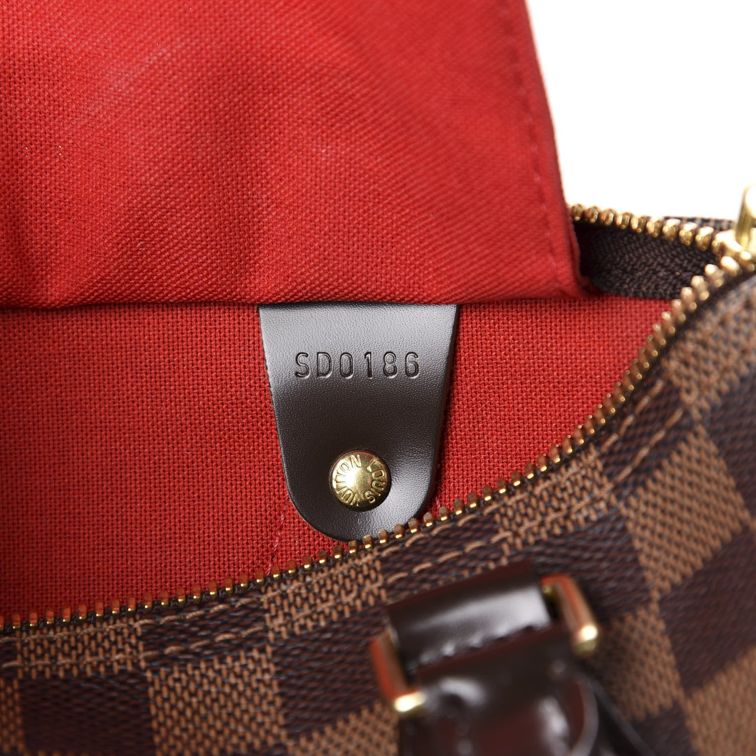 Louis Vuitton Damier Ebene Speedy Bandouliere 25 9 of 10