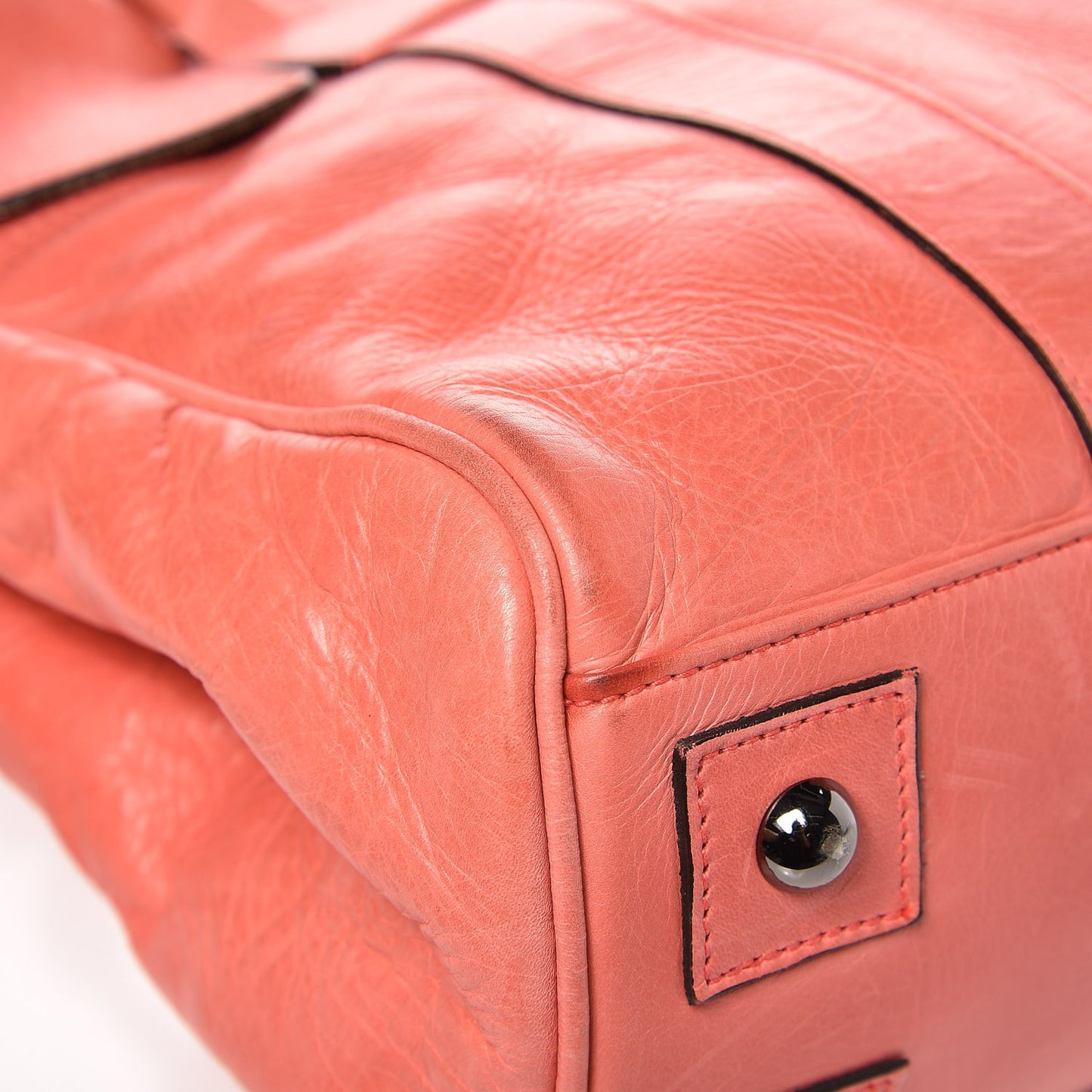 Natural Leather Bayswater Coral