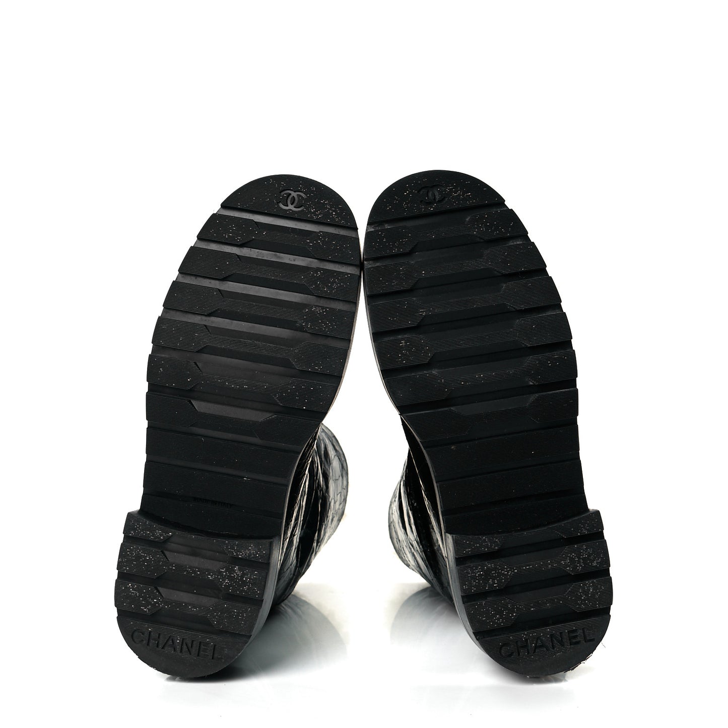 Lambskin Shearling Short Boots 38 Black