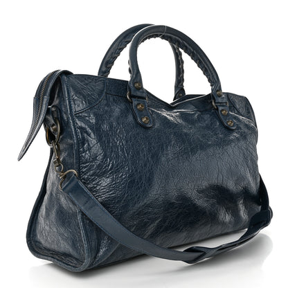 Balenciaga Agneau Classic Hardware City Bleu Obscur 3 of 10
