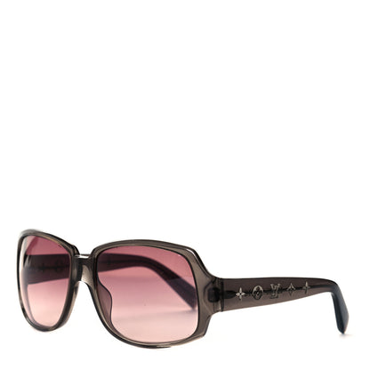 Louis Vuitton Obsession GM Z0072W Sunglasses Purple Glitter 1 of 7