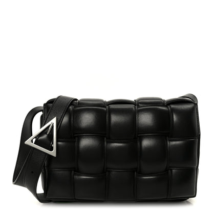 Bottega Veneta Nappa Maxi Intreccio Padded Cassette Crossbody Bag Black 1 of 13