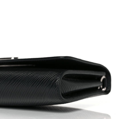 Louis Vuitton Epi Twist Chain Wallet Black 8 of 8