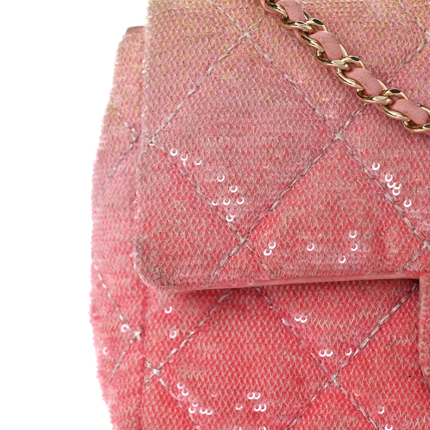 Chanel Sequin Quilted Ombre Mini Flap Multicolor 11 of 17