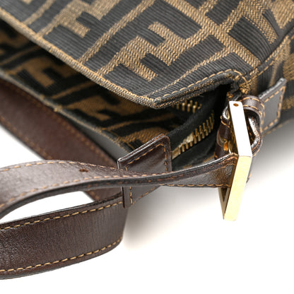 Fendi Zucca Shoulder Bag Tobacco 11 of 12