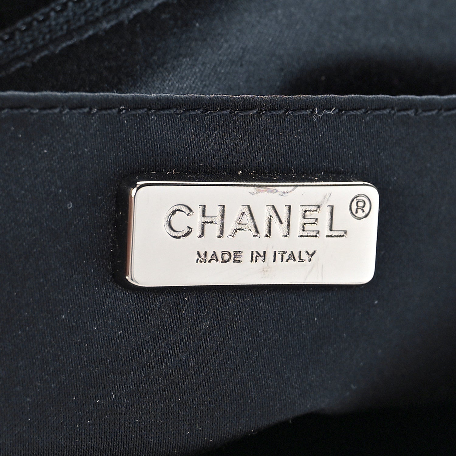 Chanel Sequin Quilted Medium Single Flap Blue 6 of 10