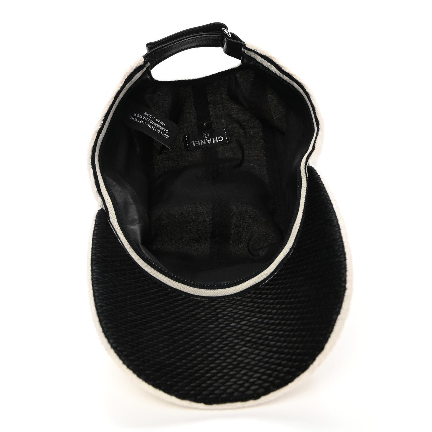 Terry Cotton CC Cap Hat S White