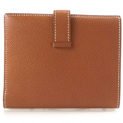 Hermes Epsom Mini Bearn Wallet Gold 2 of 9