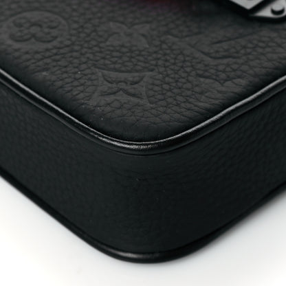 Louis Vuitton Taurillon Monogram Uniformes Solar Ray Soft Pochette Volga Belt Bag Black 9 of 9