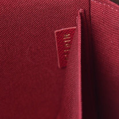 Louis Vuitton Monogram Pochette Felicie Chain Wallet Fuchsia 7 of 11